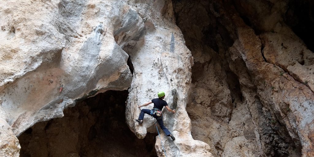Klettertechnik in der Türkei